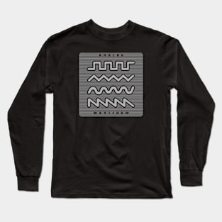 Analog Synthesizer Waveform Long Sleeve T-Shirt